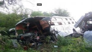 Mangaluru: One dead, 20 injured in bus-truck collision