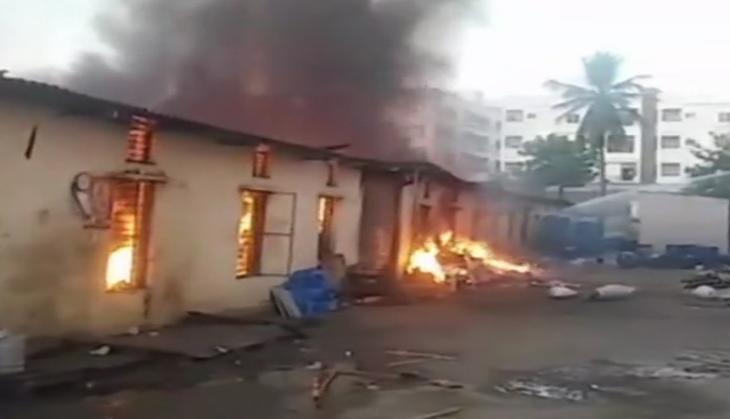 Hyderabad: Fire breaks out at biscuit company 