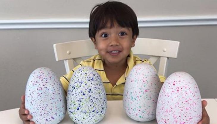 Meet 6-year-old Ryan ranked 8th richest YouTuber in Forbes' list