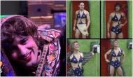 Bigg Boss 11: Priyank Sharma comes out wearing a blue polka dotted monokini, Hiten turns into a saree-clad women and we cannot stop laughing; see video