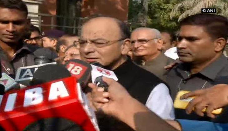 Vote BJP for development,  Union Finance Minister Arun Jaitley urges people