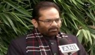 Union Minister Mukhtar Abbas Naqvi says 'Congress is a sinking ship of corruption'