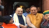 Amit Shah reaches Rajya Sabha ahead of Parliamentary debut