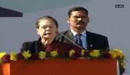 Telangana Assembly Election 2018: Sonia Gandhi attacks CM Rao in maiden election rally; says, 'free Telangana from KCR family'