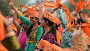 BJP ahead in Gujarat, Himachal; Congress puts up spirited fight