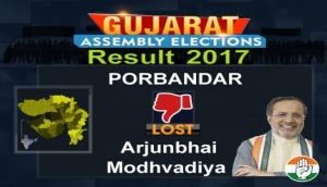 Gujarat battleground: Congress heavyweight Arjun Modhwadiya loses