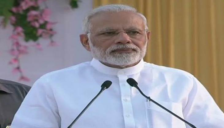 PM hails Adityanath for bringing positive change in UP