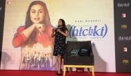 'Oye Hichki' song has been released by Rani Mukherjee at her school.
