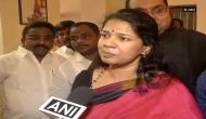 Kanimozhi detained after opposition parties' protest