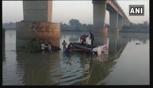 Bus falls off Rajasthan bridge, kills 26