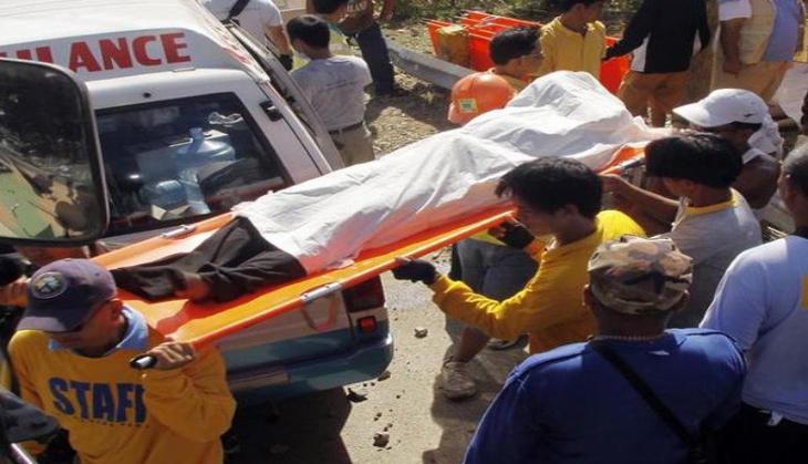Twenty killed in head-on collision in Philippines on Christmas