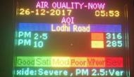 Slight improvement in Delhi's air, Fog predicted in next few days