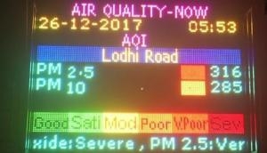 Slight improvement in Delhi's air, Fog predicted in next few days