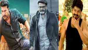 Kerala Box Office: Mammootty's Masterpiece unseats Mohanlal's Villain, but fails to beat Thalapathy Vijay​ blockbuster​ Mersal
