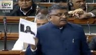 Prasad exhorts Lok Sabha not to link Triple Talaq Bill with religion, politics