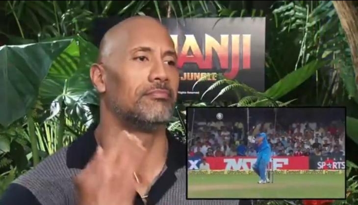 The Rock on MS Dhoni Helicopter Shot.jpg