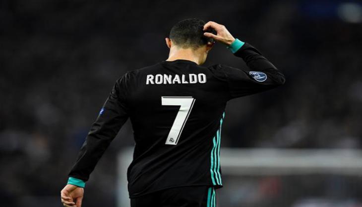 Video: Star footballer Cristiano Ronaldo suffers bloodied cut on head, checks his wound on phone