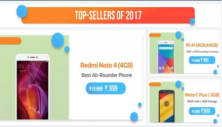 Flipkart Mobile Bonanza Redmi Note 4 & Moto C Plus, Edited Price from Flipkart