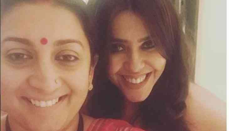 Image result for Smriti Irani and ekta kapoor  old pictures