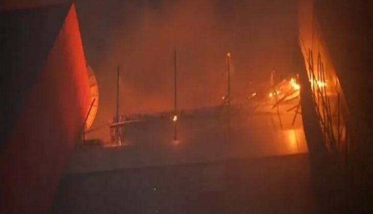 fire in mumbai