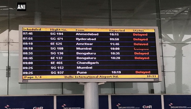 Delhi fog: Flight operations resume at IGI airport