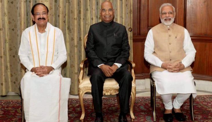 president kovind pm modi venkaiah