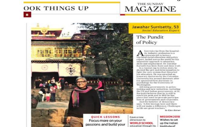 Dr Jawahar Surisetti wants India to be Global Peace Capital