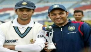 Waiting for Sehwag's Tweet on Dravid? Here is the wittiest birthday wish from Viru for 'The Wall'