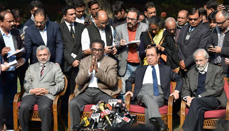 Chaos in SC: 4 sitting judges go public with grievances against CJI Dipak Misra