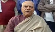 Yashwant Sinha quits BJP, says Modi regime undermining democratic institutions