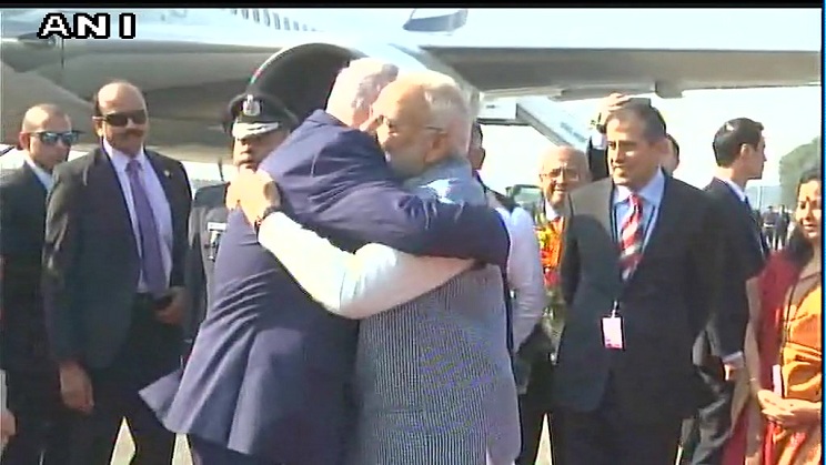 PM Modi receives Netanyahu in Delhi