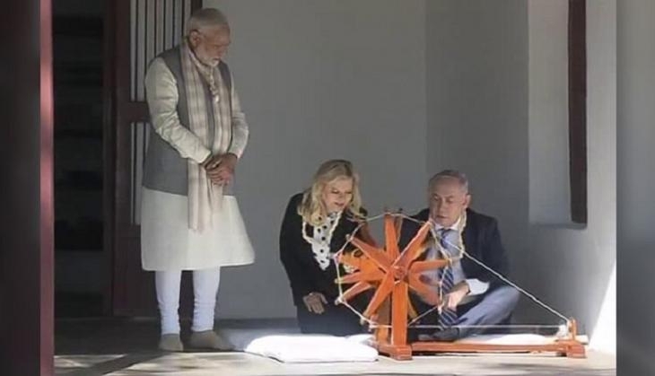 netanyahu india visit