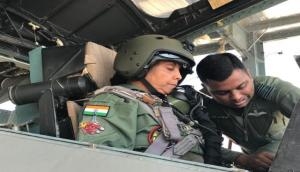 Video: Nirmala Sitharaman becomes first woman Defence Minister to fly in a Sukhoi Su-30MKI