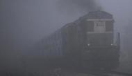 Cold wave hampers train services in Delhi