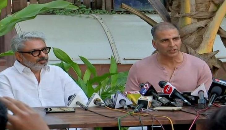 Bhansali 'thanks' Akshay for averting PadMan-Padmaavat clash