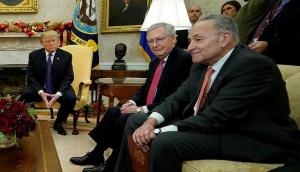 'Negotiating with Trump is like negotiating with Jell-O' says, Senate Democratic Leader Charles Schumer