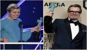 SAG2018: Gary Oldman, Frances McDormand win 'Best Actor' (Motion Picture) trophies