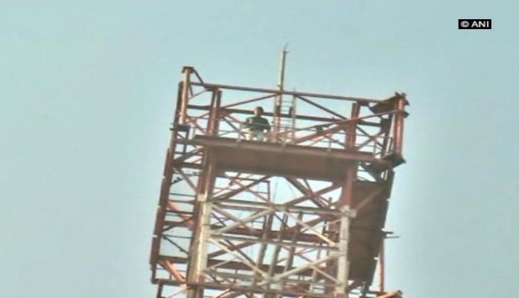 Protesting Padmaavat release, man climbs mobile tower