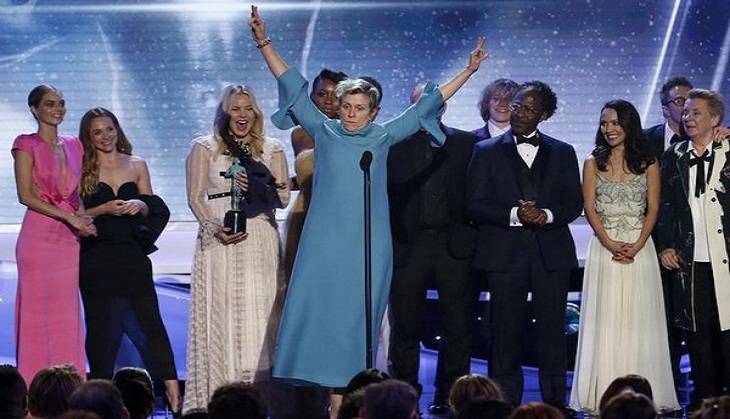 'Three Billboards Outside Ebbing, Missouri' wins big at SAG awards