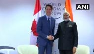 PM Modi meets Canadian counterpart Justin Trudeau in Davos
