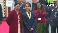 ASEAN-India Summit: Aung San Suu Kyi arrives in Delhi