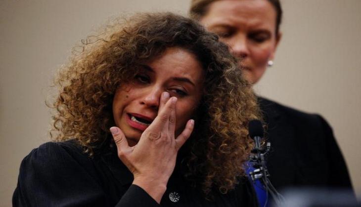 Gymnast Mattie Larson tried to injure self to avoid sexual abuse
