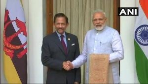 PM Modi meets Sultan of Brunei Hassanal Bolkiah