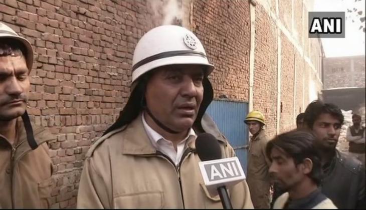 Mundka fire under control, two firemen injured