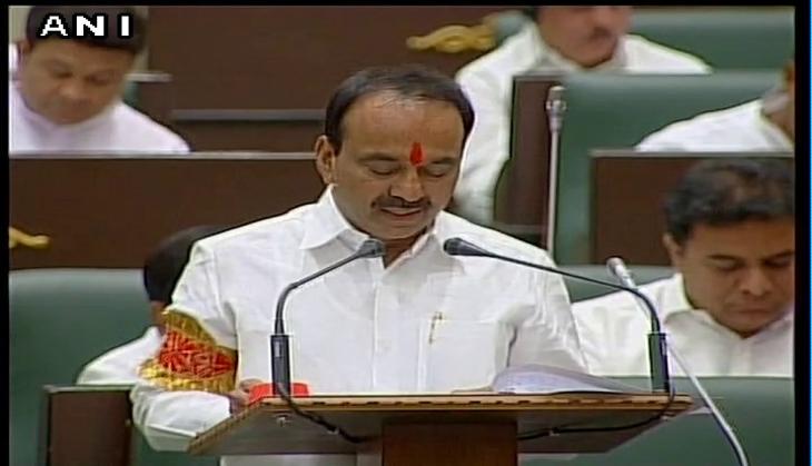 Telangana Finance Minister Etela Rajender discusses Budget proposals