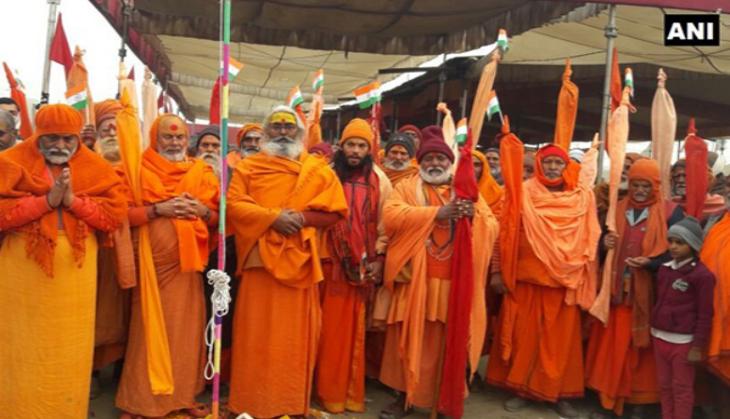 Republic Day: Saints unfurl tricolour at Magh Mela in Allahabad
