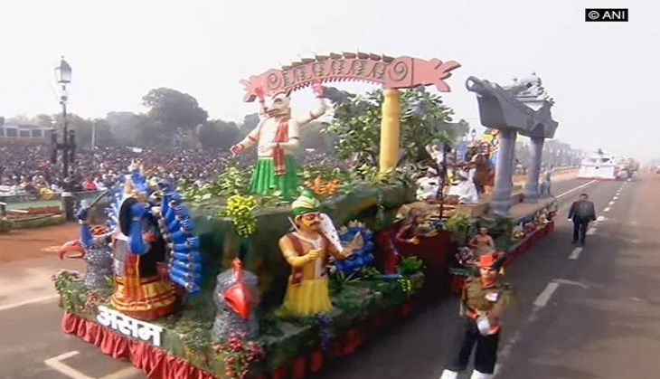 India's diversity displayed at R-Day parade