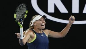 Oz Open: Wozniacki vanquishes Halep to lift first Grand Slam title