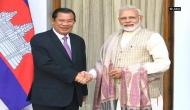 PM Modi meets Cambodian counterpart