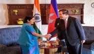Sushma Swaraj, Cambodian PM hold bilateral talks
